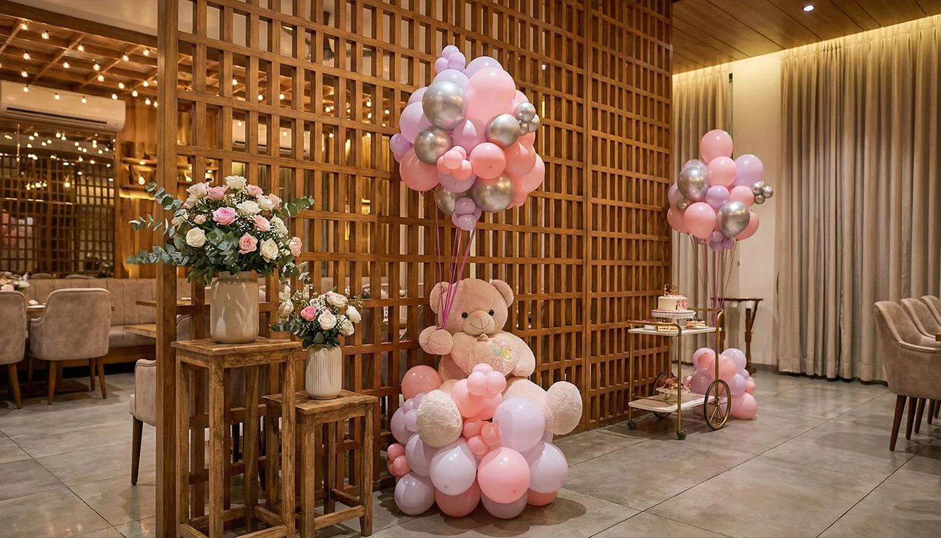 Teddy Balloon Decor